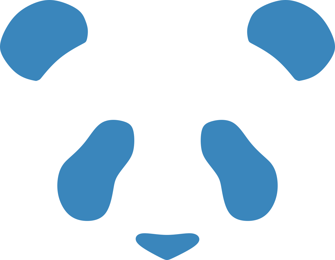 Blu panda logo